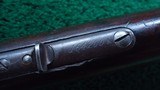 SPECIAL ORDER WINCHESTER MODEL 1873 RIFLE WITH 28 INCH BARREL IN 38 WCF - 16 of 22