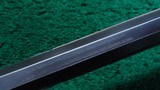 SPECIAL ORDER WINCHESTER MODEL 1873 RIFLE WITH 28 INCH BARREL IN 38 WCF - 10 of 22