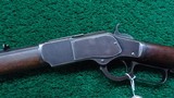 SPECIAL ORDER WINCHESTER MODEL 1873 RIFLE WITH 28 INCH BARREL IN 38 WCF - 2 of 22