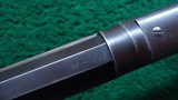 SPECIAL ORDER WINCHESTER MODEL 1873 RIFLE WITH 28 INCH BARREL IN 38 WCF - 6 of 22
