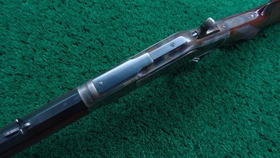 RESTORED WINCHESTER MODEL 1873 DELUXE RIFLE IN 38 WCF - Image 4 of 23