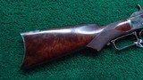 RESTORED WINCHESTER MODEL 1873 DELUXE RIFLE IN 38 WCF - 21 of 23