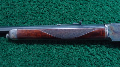 RESTORED WINCHESTER MODEL 1873 DELUXE RIFLE IN 38 WCF - Image 15 of 23