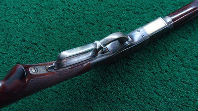 RESTORED WINCHESTER MODEL 1873 DELUXE RIFLE IN 38 WCF - Image 3 of 23