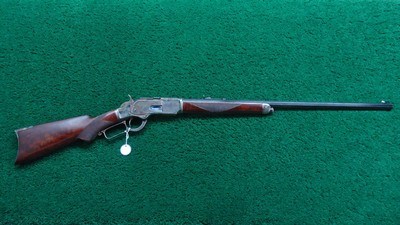 RESTORED WINCHESTER MODEL 1873 DELUXE RIFLE IN 38 WCF - Image 23 of 23