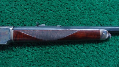 RESTORED WINCHESTER MODEL 1873 DELUXE RIFLE IN 38 WCF - Image 5 of 23