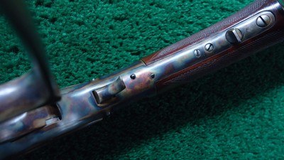 RESTORED WINCHESTER MODEL 1873 DELUXE RIFLE IN 38 WCF - Image 9 of 23