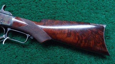 RESTORED WINCHESTER MODEL 1873 DELUXE RIFLE IN 38 WCF - Image 19 of 23