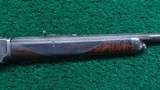 SPECIAL ORDER DELUXE WINCHESTER MODEL 1873 RIFLE IN 38 WCF - 5 of 23