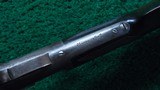 SPECIAL ORDER DELUXE WINCHESTER MODEL 1873 RIFLE IN 38 WCF - 8 of 23