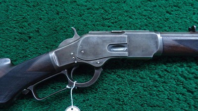 SPECIAL ORDER DELUXE WINCHESTER MODEL 1873 RIFLE IN 38 WCF
