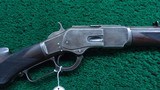 SPECIAL ORDER DELUXE WINCHESTER MODEL 1873 RIFLE IN 38 WCF