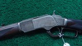 SPECIAL ORDER DELUXE WINCHESTER MODEL 1873 RIFLE IN 38 WCF - 2 of 23