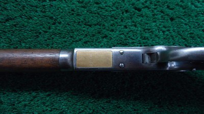 SPECIAL ORDER WINCHESTER MODEL 1873 RIFLE WITH 26 INCH BARREL IN 38 WCF - Image 11 of 24