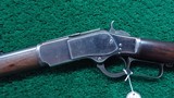 SPECIAL ORDER WINCHESTER MODEL 1873 RIFLE IN 38 WCF - 2 of 23