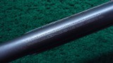 SPECIAL ORDER WINCHESTER MODEL 1873 RIFLE IN 38 WCF - 10 of 23