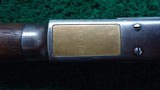SPECIAL ORDER WINCHESTER MODEL 1873 RIFLE IN 38 WCF - 13 of 23