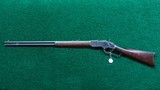 SPECIAL ORDER WINCHESTER MODEL 1873 RIFLE IN 38 WCF - 22 of 23