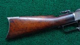 SPECIAL ORDER NICKLE TRIM WINCHESTER MODEL 1873 RIFLE IN 38 WCF - 21 of 23