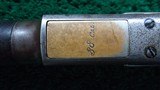 SPECIAL ORDER NICKLE TRIM WINCHESTER MODEL 1873 RIFLE IN 38 WCF - 13 of 23