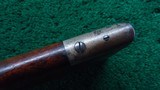 SPECIAL ORDER NICKLE TRIM WINCHESTER MODEL 1873 RIFLE IN 38 WCF - 18 of 23