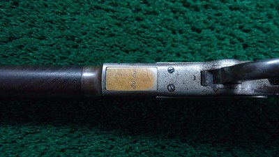 SPECIAL ORDER NICKLE TRIM WINCHESTER MODEL 1873 RIFLE IN 38 WCF - Image 11 of 23
