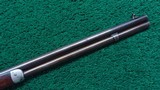 SPECIAL ORDER NICKLE TRIM WINCHESTER MODEL 1873 RIFLE IN 38 WCF - 7 of 23