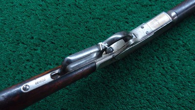 SPECIAL ORDER NICKLE TRIM WINCHESTER MODEL 1873 RIFLE IN 38 WCF - Image 3 of 23
