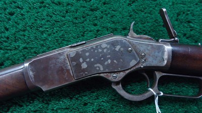 SPECIAL ORDER WINCHESTER SECOND MODEL 1873 RIFLE CHAMBERED IN 38 WCF - Image 2 of 25