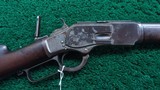 SPECIAL ORDER WINCHESTER SECOND MODEL 1873 RIFLE CHAMBERED IN 38 WCF