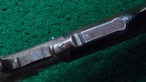 SPECIAL ORDER WINCHESTER SECOND MODEL 1873 RIFLE CHAMBERED IN 38 WCF - 8 of 25