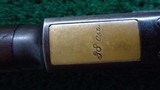 SPECIAL ORDER WINCHESTER SECOND MODEL 1873 RIFLE CHAMBERED IN 38 WCF - 13 of 24