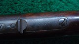 SPECIAL ORDER WINCHESTER SECOND MODEL 1873 RIFLE CHAMBERED IN 38 WCF - 18 of 24
