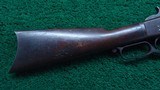 FIRST MODEL WINCHESTER MODEL 1873 RIFLE IN 44 WCF - 23 of 25