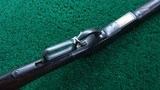 FACTORY ENGRAVED DELUXE 2ND MODEL 1873 WINCHESTER RIFLE IN 44 WCF - 3 of 25
