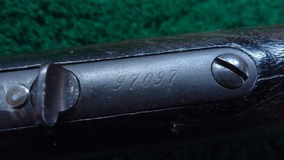 FACTORY ENGRAVED DELUXE 2ND MODEL 1873 WINCHESTER RIFLE IN 44 WCF - Image 18 of 25