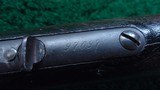 FACTORY ENGRAVED DELUXE 2ND MODEL 1873 WINCHESTER RIFLE IN 44 WCF - 18 of 25