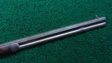 FACTORY ENGRAVED DELUXE 2ND MODEL 1873 WINCHESTER RIFLE IN 44 WCF - 7 of 25
