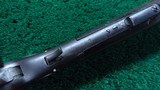 FACTORY ENGRAVED DELUXE 2ND MODEL 1873 WINCHESTER RIFLE IN 44 WCF - 11 of 25