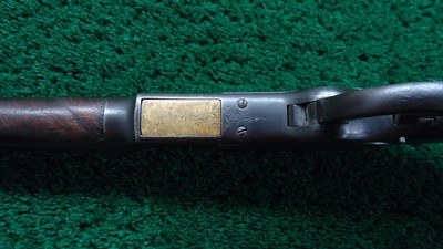 FACTORY ENGRAVED DELUXE 2ND MODEL 1873 WINCHESTER RIFLE IN 44 WCF - Image 13 of 25