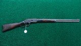 FACTORY ENGRAVED DELUXE 2ND MODEL 1873 WINCHESTER RIFLE IN 44 WCF - 25 of 25