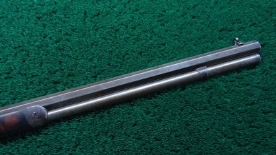 FACTORY ENGRAVED DELUXE 2ND MODEL 1873 WINCHESTER RIFLE IN 44 WCF - Image 7 of 25