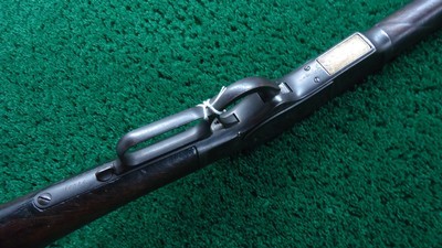 FACTORY ENGRAVED DELUXE 2ND MODEL 1873 WINCHESTER RIFLE IN 44 WCF - Image 3 of 25