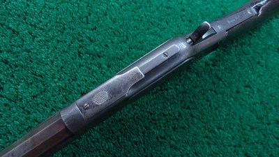 FACTORY ENGRAVED DELUXE 2ND MODEL 1873 WINCHESTER RIFLE IN 44 WCF - Image 4 of 25