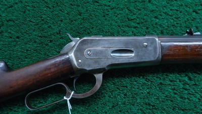 ANTIQUE WINCHESTER MODEL 1886 RIFLE IN 45-90 WCF