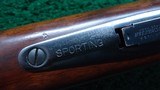 WINCHESTER MODEL 75 SPORTING BOLT ACTION RIFLE CHAMBERED FOR 22 LR - 11 of 25