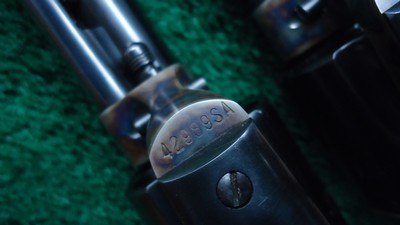 PAIR OF COLT SECOND GENERATION SINGLE ACTION ARMY REVOLVERS PRESENTED TO MARLIN EXHIBITION SHOOTER COLONEL LEON LARSON - Image 14 of 17