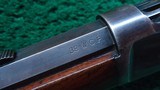 WINCHESTER MODEL 1892 RIFLE IN 38 WCF CALIBER - 6 of 23