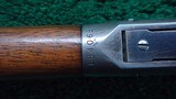 SPECIAL ORDER WINCHESTER MODEL 1894 IN 38-55 CALIBER - 16 of 22