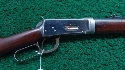 ANTIQUE WINCHESTER MODEL 1894 TD RIFLE IN 30 WCF